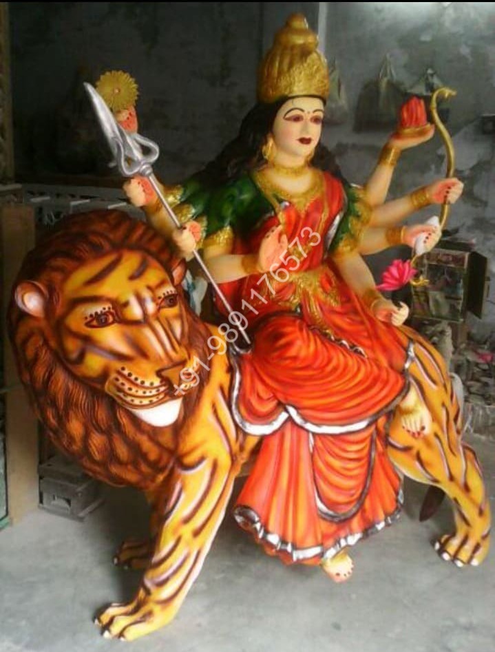 FIBER DURGA STATUE